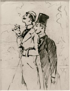 Två herrar av James Sidney Ensor