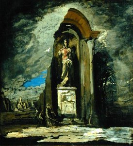Monumentet, ca 1916-17 (olja på duk)