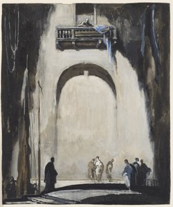 Det okända hörnet, 1912 (gouache)