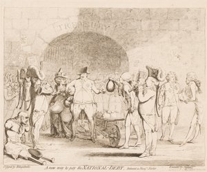 Ett nytt sätt att betala statsskulden av James Gillray