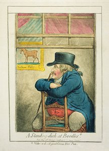 A Standing-dish at Boodles, utgiven av Hannah Humphrey, 1800