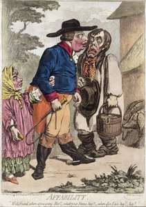 Affability, publicerad av Hannah Humphrey 1795 (handfärgad etsning med akvatint)