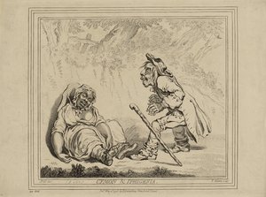 Cymon and Iphigenia, publicerad 2 maj av James Gillray
