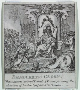 "Demokrati, eller en skiss o av James Gillray