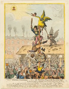 Kandidater till valet av James Gillray