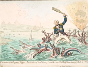 Utrotning av Egyptens plågor, 1798