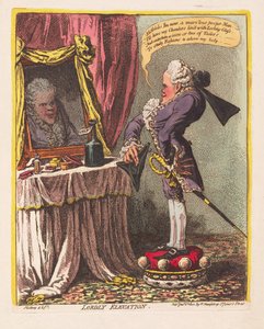 Lordly Elevation, pub. 1802 (handfärgad gravyr)