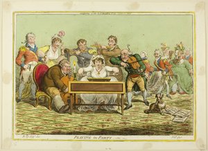Spela i delar av James Gillray