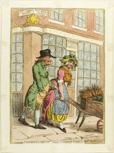 Smörgås-korötter!-Dessiga smörgås-korötter av James Gillray