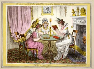 Tales of Wonder, pub. H. Humphrey, London, 1802 (handfärgad etsning)