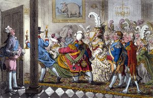 Bröllopsnatten av James Gillray
