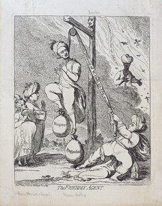 Den vänliga agenten, utgiven av S.W. Fores 1787