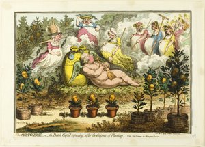 Orangeriet av James Gillray