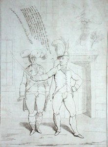 The Thunderer av James Gillray