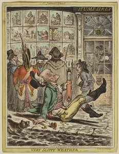 Mycket halt väder av James Gillray