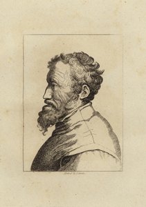 Michelangelo av James Girtin