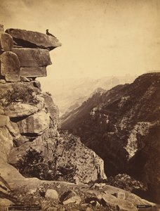 Mukuntuweap Valley (Zion Canyon), Utah av James H. Fennemore