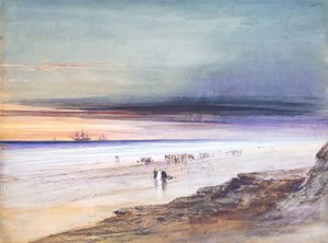 Strandscen, ca 1865