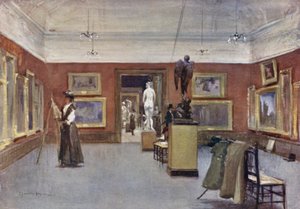 Walker Art Gallery, Interiör