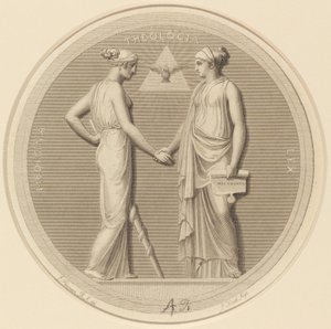 Medicin - Teologi - Juridik av James Heath after John Flaxman
