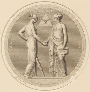 Medicin - Teologi - Juridik av James Heath after John Flaxman