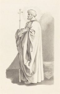 En apostel, från Albert [sic] Durer av James Henry Lynch after John Flaxman