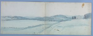 Landskap av James Henry Moser