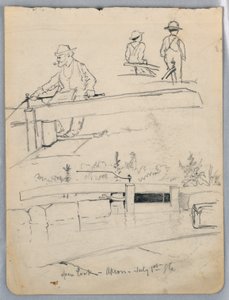 Open Lock, Akron, Ohio av James Henry Moser