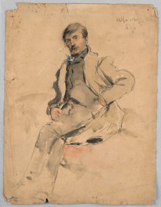 Porträtt av W. M. Darling, New York av James Henry Moser