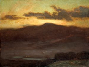 Solnedgång, Mount McIntyre av James Henry Moser
