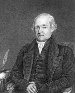 Noah Webster (1758-1843) graverad av G. Parker