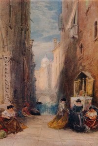 En helgedom i Venedig, c1820-1870, 1924 av James Holland