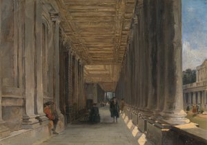 Colonnaden av Queen Mary Court, Greenwich
