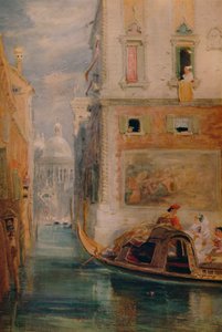 Gondolen, Venedig, 1865, 1935 av James Holland