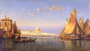 Venedig, ca 1850 (olja på duk)