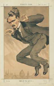 Henri Rochefort, La Voyoucratie, 22 januari 1870, tecknad serie Vanity Fair av James Jacques Joseph Tissot