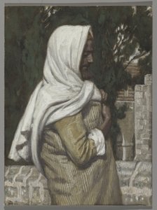 Lazarus, illustration till The Life of Christ, c.1886-94 (wc & gouache på kartong) av James Jacques Joseph Tissot