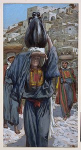 Martha, illustration till The Life of Christ, c.1886-94 (wc & gouache på kartong) av James Jacques Joseph Tissot