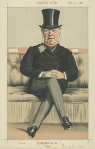 Mr Henry William Eaton (färg litho) av James Jacques Joseph Tissot