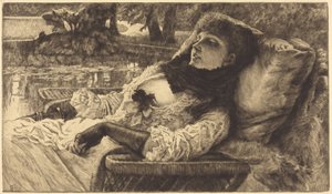 Sommarkväll av James Jacques Joseph Tissot