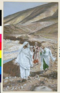The Calling of St. Andrew and St. John, illustration till The Life of Christ, c.1886-94 (wc & gouache på kartong) av James Jacques Joseph Tissot