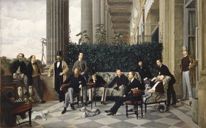 Cirkeln av Rue Royale, 1868