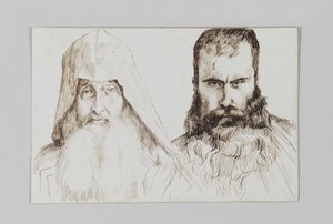 Typer av armeniska män i Jerusalem, illustration från Vår Herre Jesu Kristi liv av James Jacques Joseph Tissot