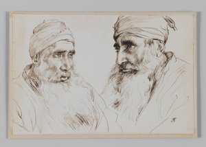 Typer av judar, Jerusalem, illustration från Vår Herre Jesu Kristi liv (bläck på papper) av James Jacques Joseph Tissot