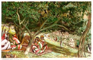 Nathanael under fikonträdet - St John, Bibeln