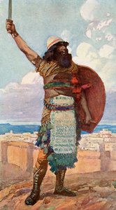 Othniel av J James Tissot - Bibeln av James Jacques Joseph after Tissot