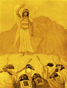 The Angel s Rebuke av James Tissot - Bibeln av James Jacques Joseph after Tissot