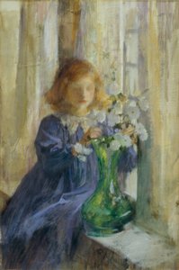 Den gröna vasen av James Jebusa Shannon