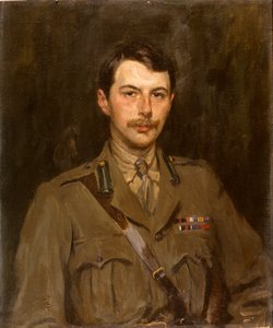 Porträtt av Edward Cavendish när Marquess of Hartington, ca 1918-20 (olja på duk) av James Jebusa Shannon