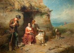 Utsidan av Irish Cabin